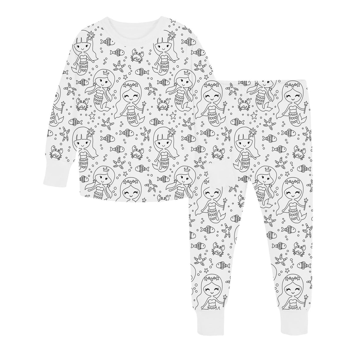 Pyjama enfant à colorier Kloshy